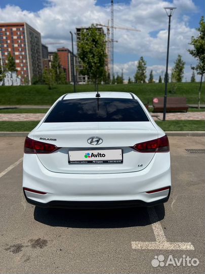 Hyundai Solaris 1.6 AT, 2018, 103 322 км