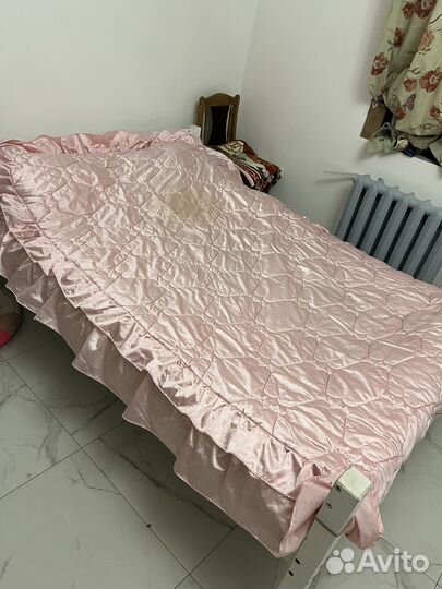 Плед розовый