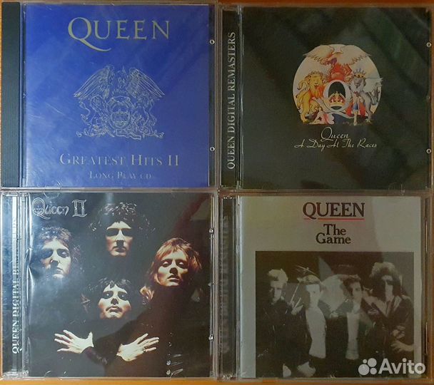 CD - Queen (4 альбома)