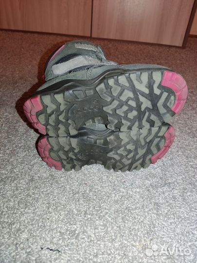 Сапоги ботинки ecco 28 для девочки