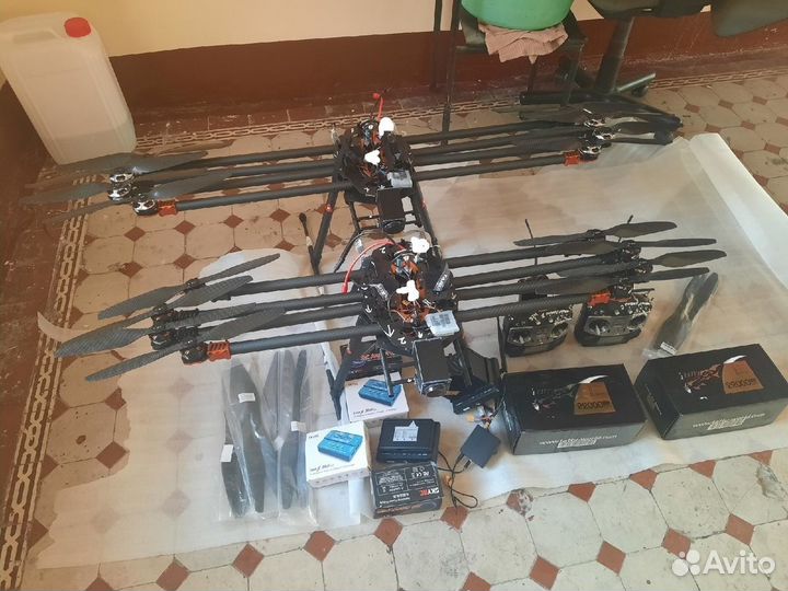 Грузовой бпла,октокоптер tarot t15,мощный дрон