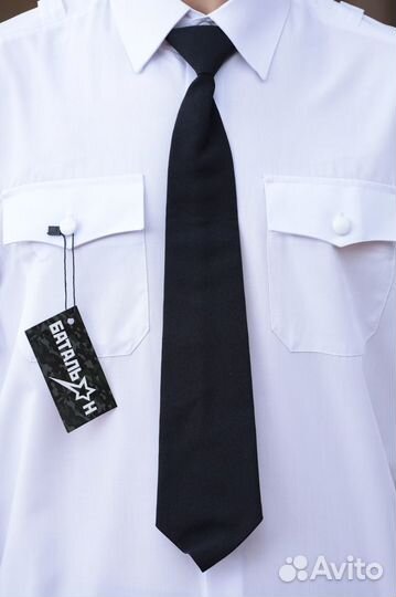 Галстук тёмно-синий