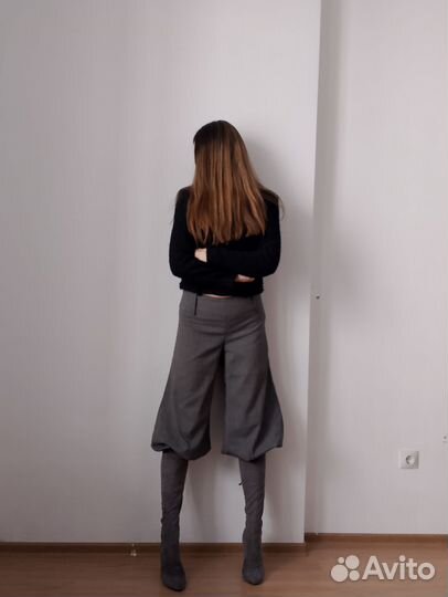 Брюки-колокол р 42-44