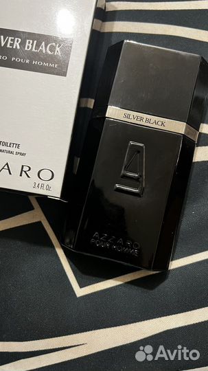 Azzaro pour homme silver black