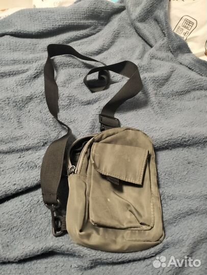 Сумка серая