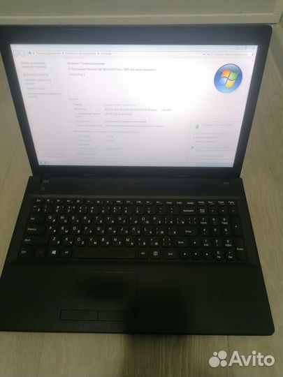 Ноутбук lenovo g505