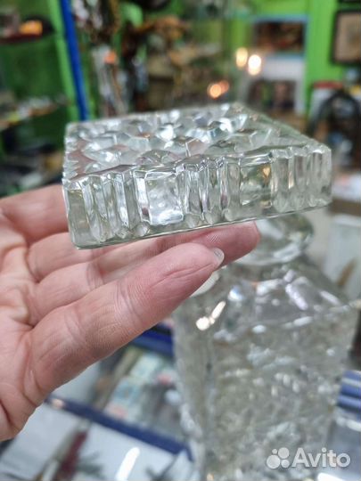 Графин, штоф хрустальный, Bohemia, Чехия