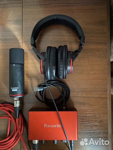 Focusrite scarlett 3rd generation набор купить в Москве | Хобби и отдых ...