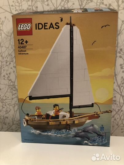 Lego парусная лодка