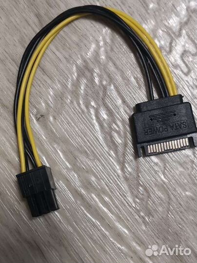 Переходник 6pin на SATA