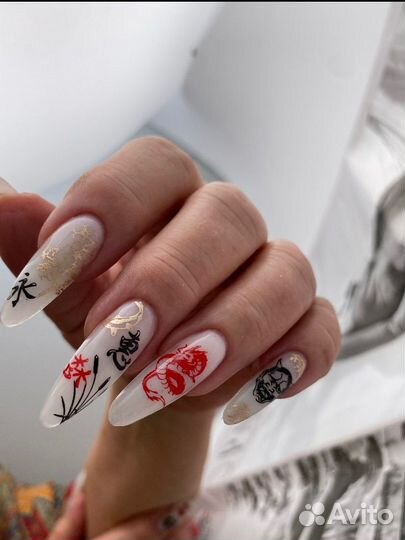 Маникюр, наращивание, crazyманикюр