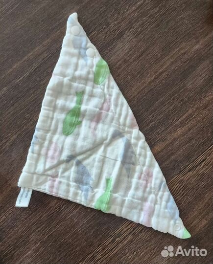 Слюнявчики из муслина