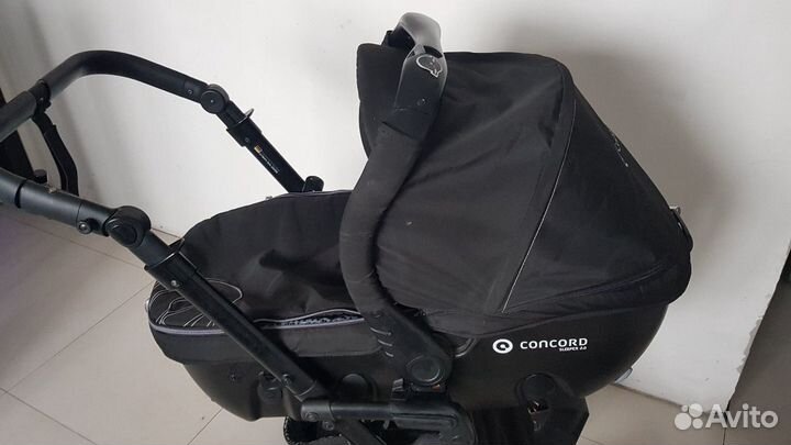 Коляска Немецкая Сoncord- зимняя люлька + лето сто