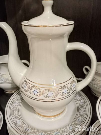 Винтажный кофейный сервиз