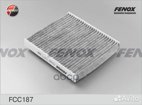 Салонный фильтр угольный FCC187 fenox