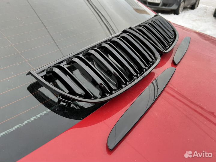 Решетки ноздри мтех м bmw e90 е90 дорест