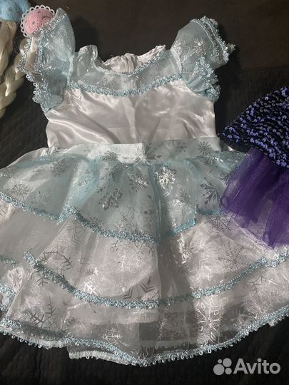 Платье на девочку новогоднее 3 года