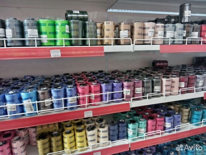 Veritas Нитки швейные 100% PE 40/2 в ассортименте