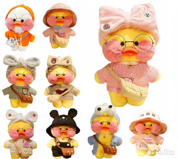 Мягкая игрушка Уточка Лалафанфан Lalafanfan