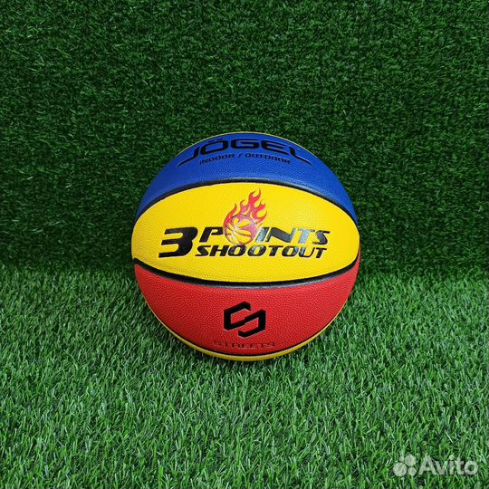 Мяч баскетбольный Jogel Streets 3points, Размер №7