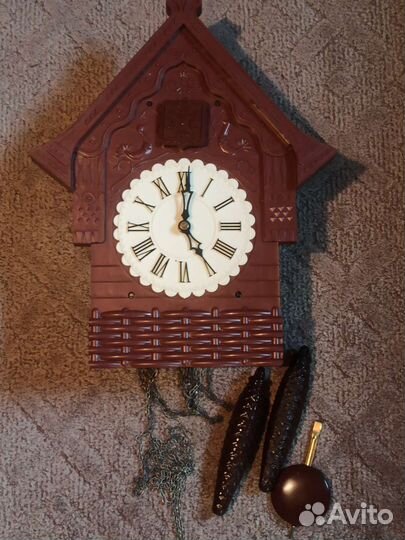 Часы с кукушкой Маяк