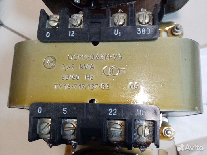 Трансформатор осм1-0,63му3