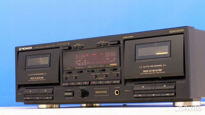 Кассетная дека pioneer. 720. aiwa 727