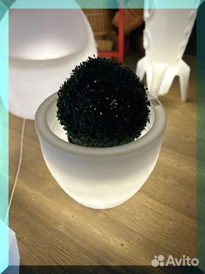 Кашпо с подсветкой