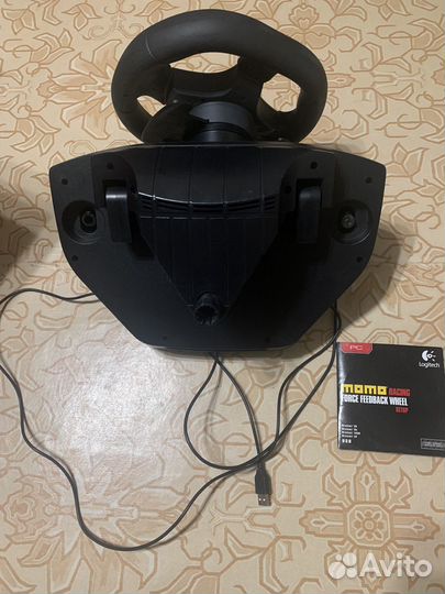 Руль logitech momo racing