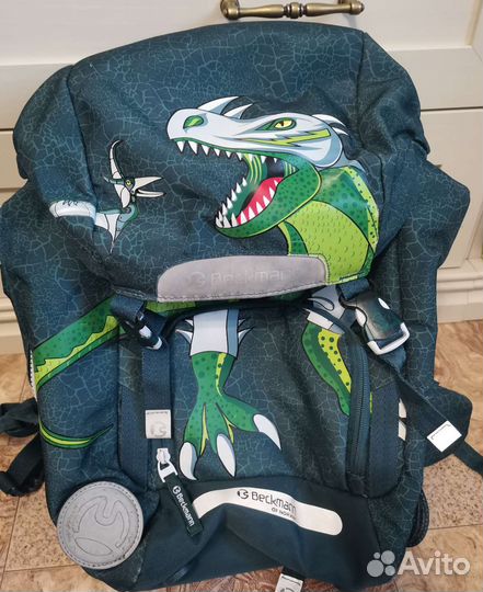 Рюкзак школьный Beckmann, набор 2шт и пенал