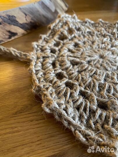 Салфетка из джута