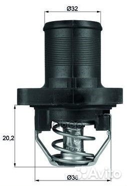 TI 47 89 термостат Peugeot 307/C3/C4/C8/806/80
