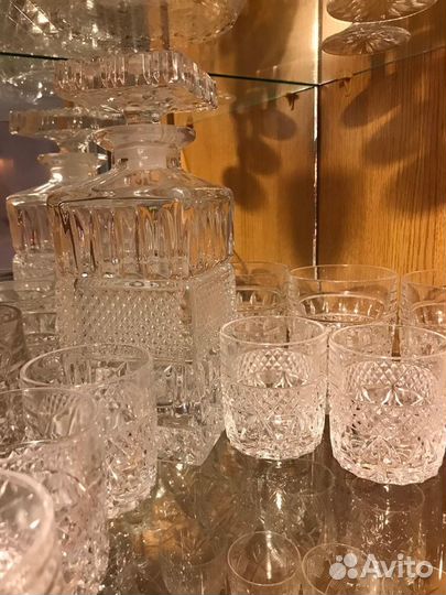 Хрустальный набор для виски
