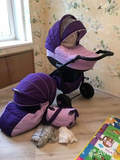 Коляска Tuttis Zippy New 2 в 1 (производство Литва