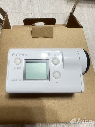 Экшен камера sony hdr as300