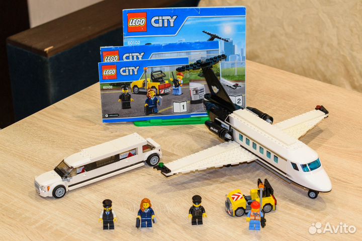 Lego City 60102 VIP-обслуживание в аэропорту