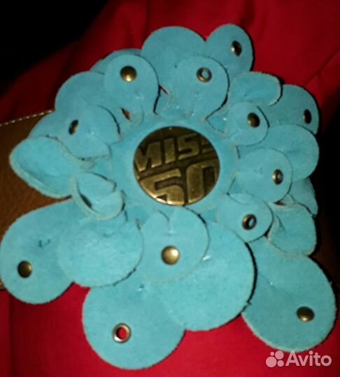 Кожанный широкий ремень miss sixty Италия