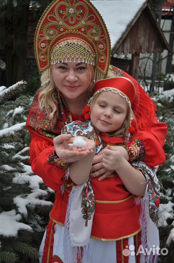 Русский народный костюм для девочек