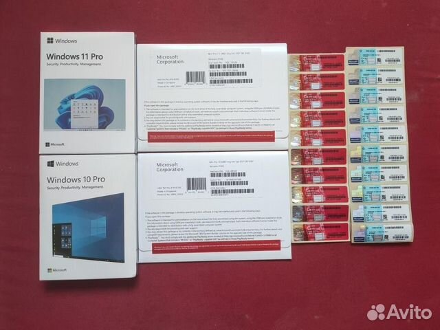 Официальный ключ активации Windows 10/11 Pro/Home