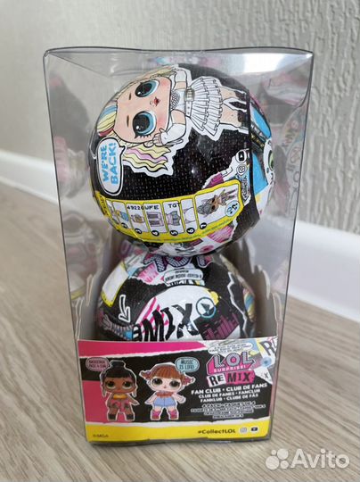 Игровой набор L.O.L. Surprise Remix Fan Club 4шт