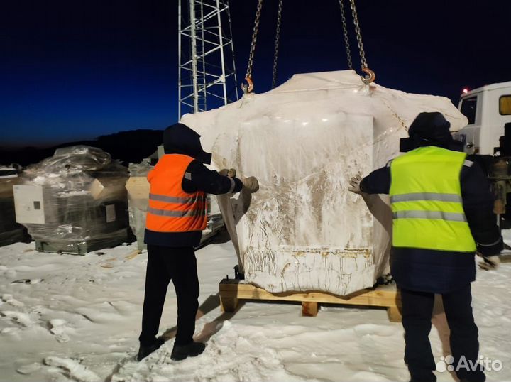 Грузоперевозки негабарита тралом от 200 км