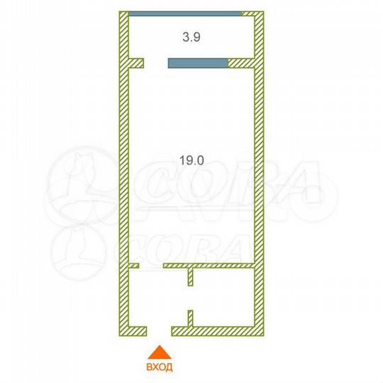 Квартира-студия, 24 м², 10/17 эт.