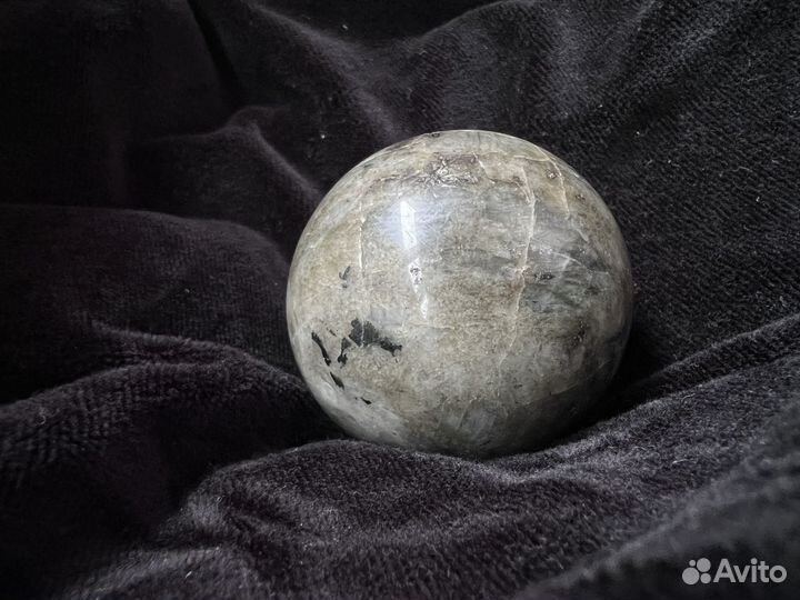 Натуральный камень лабрадор, шар 40 мм