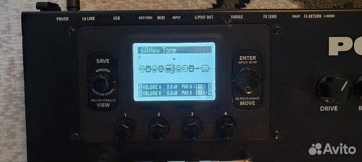 Гитарный процессор line 6 POD HD 500