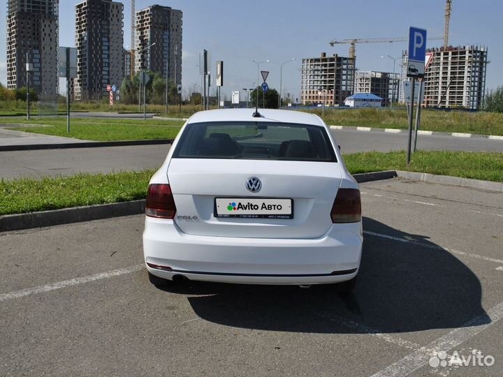 Volkswagen Polo 1.6 МТ, 2019, 343 794 км