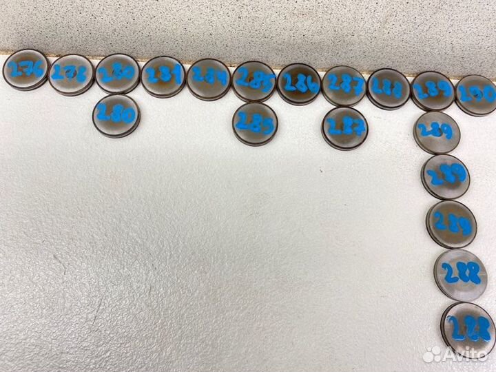 Толкатель клапана 25мм т2,35-3,30 Toyota Caldina