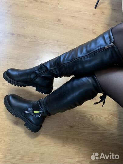 Сапоги ботфорты