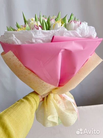 Зефирные тюльпаны