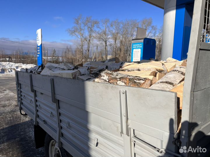 Дрова колотые береза, осина