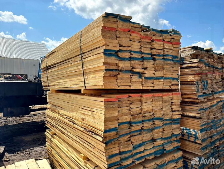 Доска обрезная 2 сорт опт